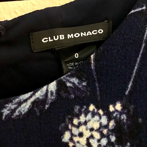 💥MOVING SALE💥 Club Monaco Flower Print Dress - Picture 2 of 3